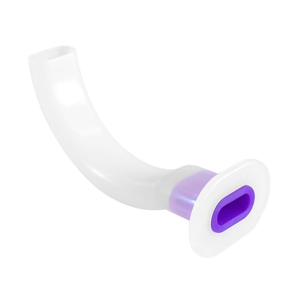 Cánula de Guedel (Orofaríngea) No. 7 (120 mm) Morado