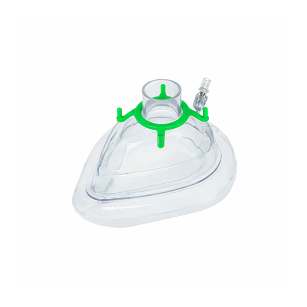 Mascarilla para Anestesia "Fix Seal" #1, Infantil con Válvula (Blanca)